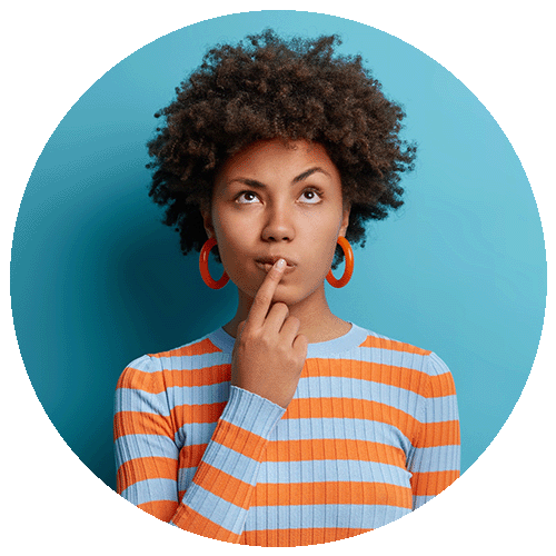 Fille qui réfléchit - 2